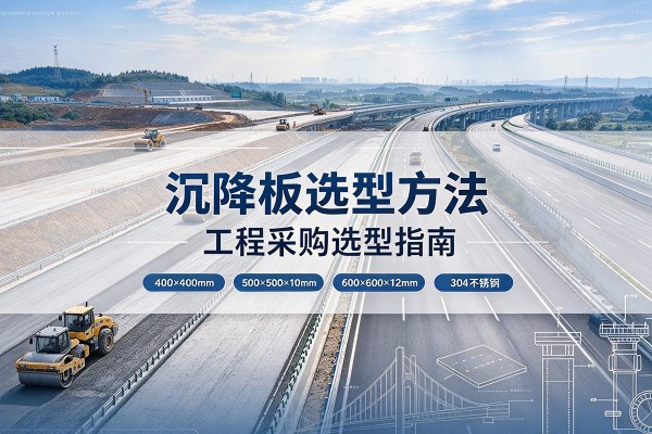蒙自沉降板选择方法