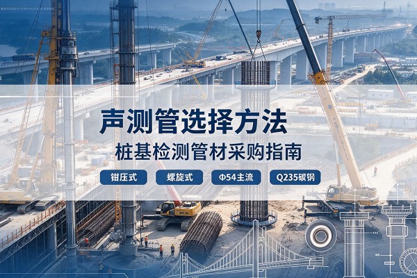蒙自声测管选型标准