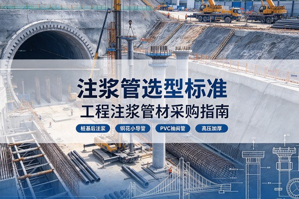 蒙自注浆管选型标准