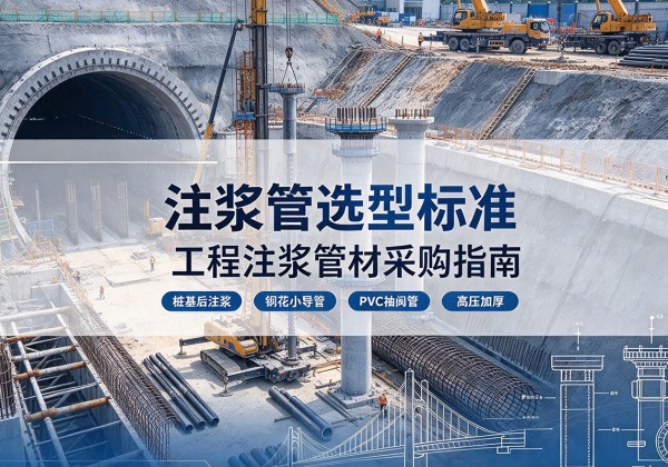 蒙自注浆管选型标准